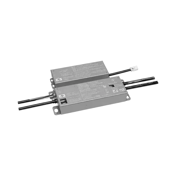 EM08 — 8W battery backup unit (BBU) for Hallmark linear strip · code-compliant 90-min egress runtime · QuickShip per datasheet pg 3