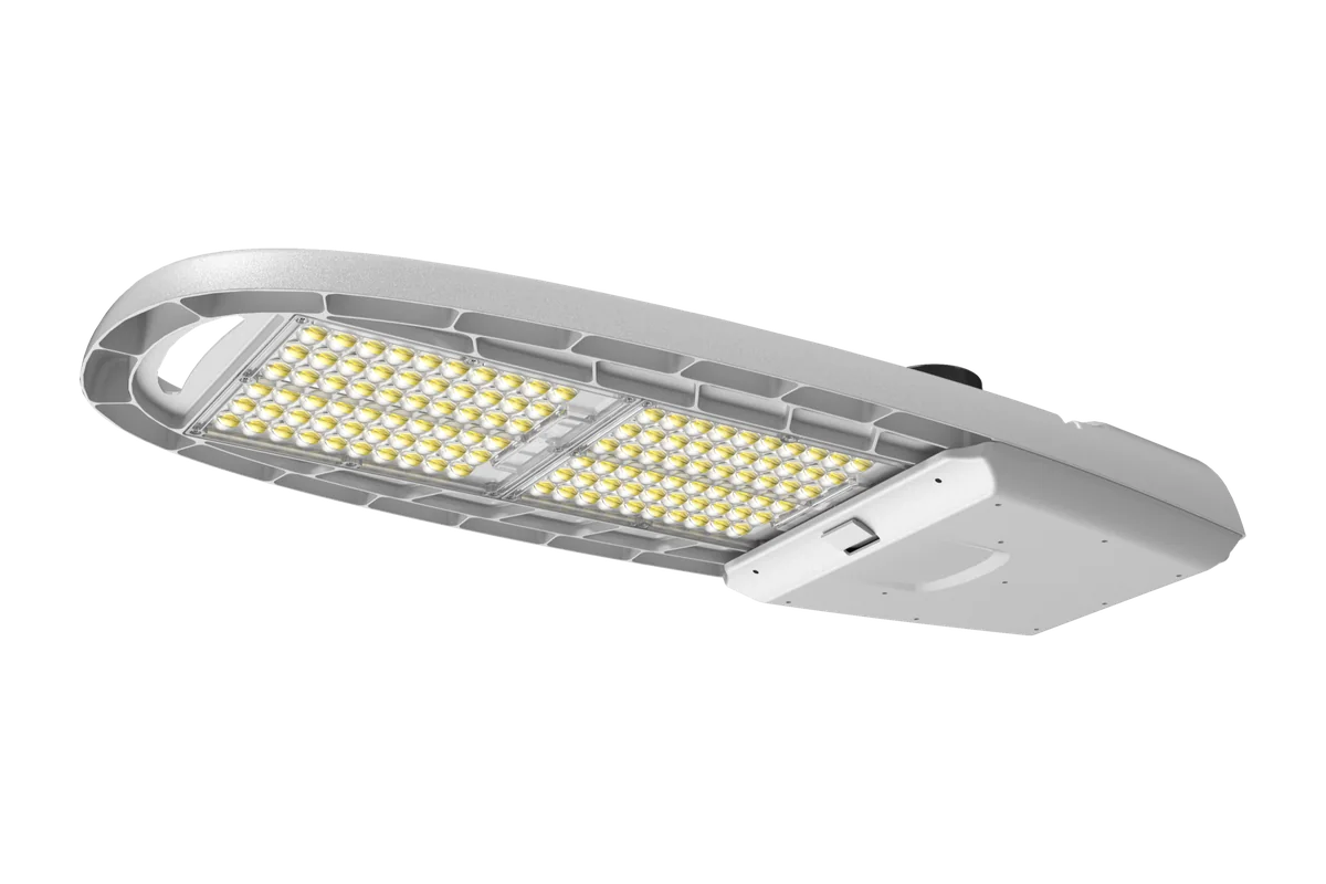 Abbey-II LRDW300 from below: two LED modules behind the lens
