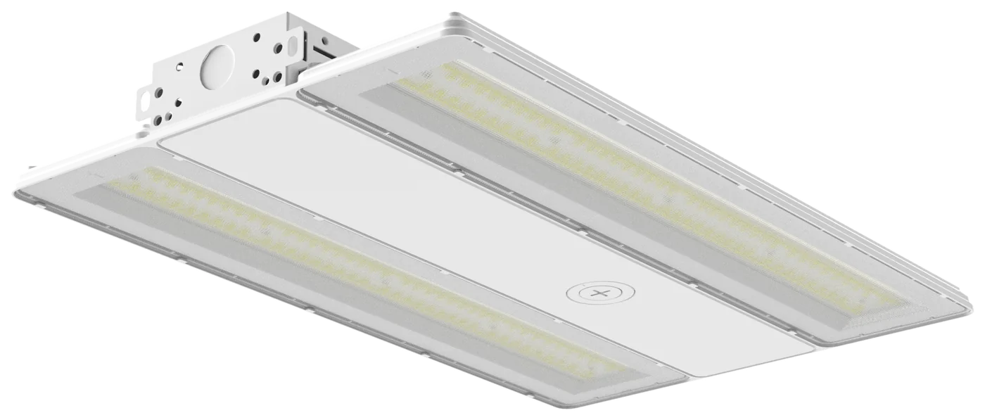 Apollo LLHB160 LED linear high bay, 160 W class, three-quarter view