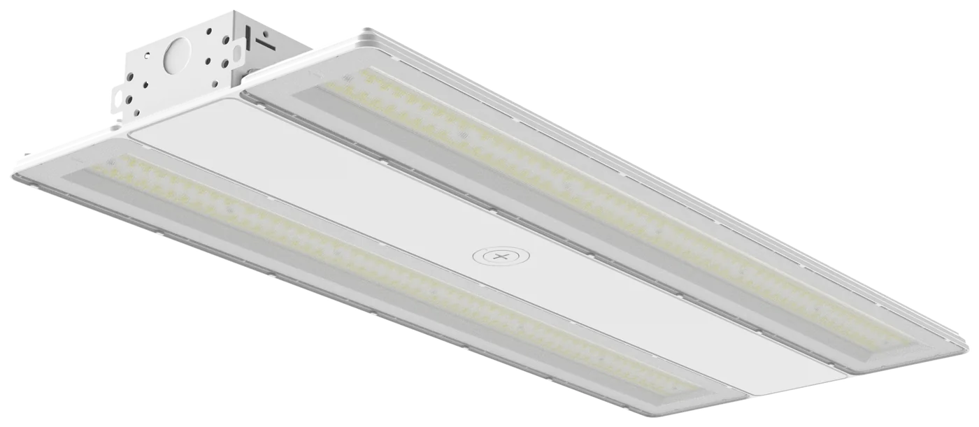 Apollo LLHB300 LED linear high bay, the configured catalog number