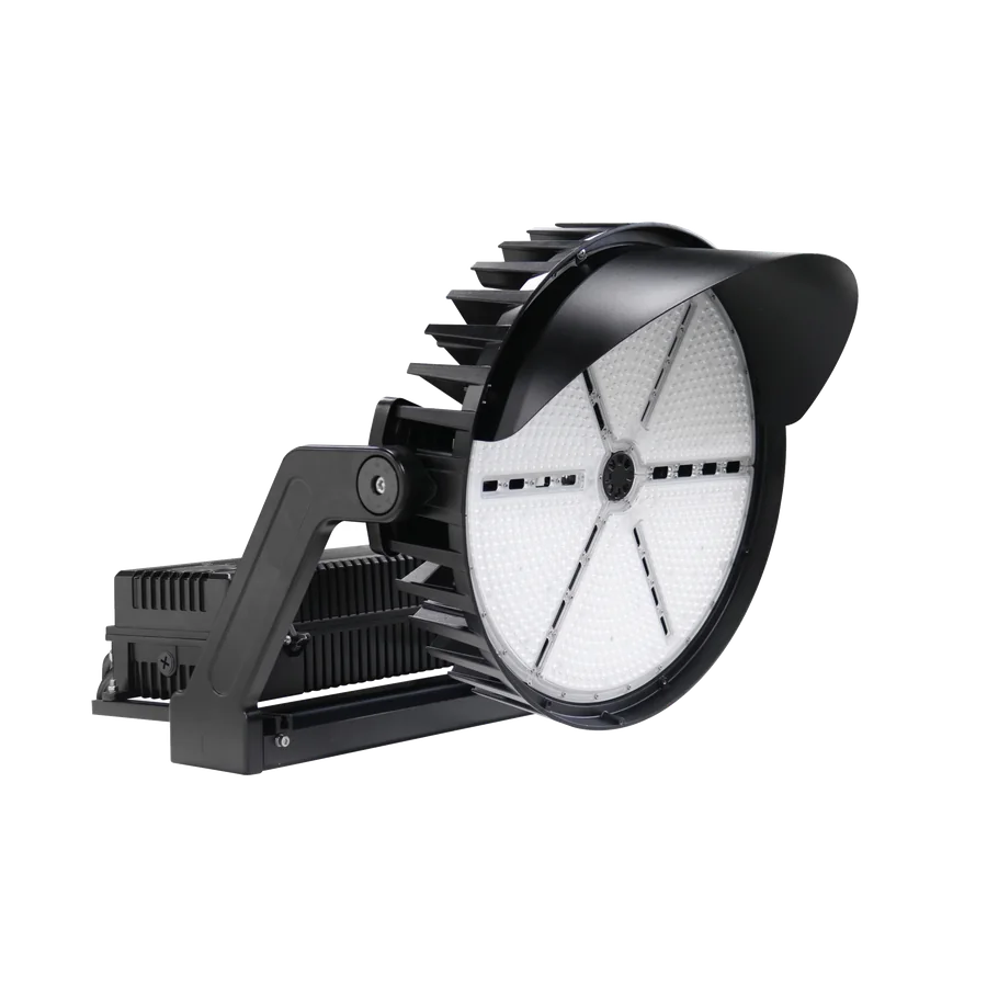 Radiator LED sports light