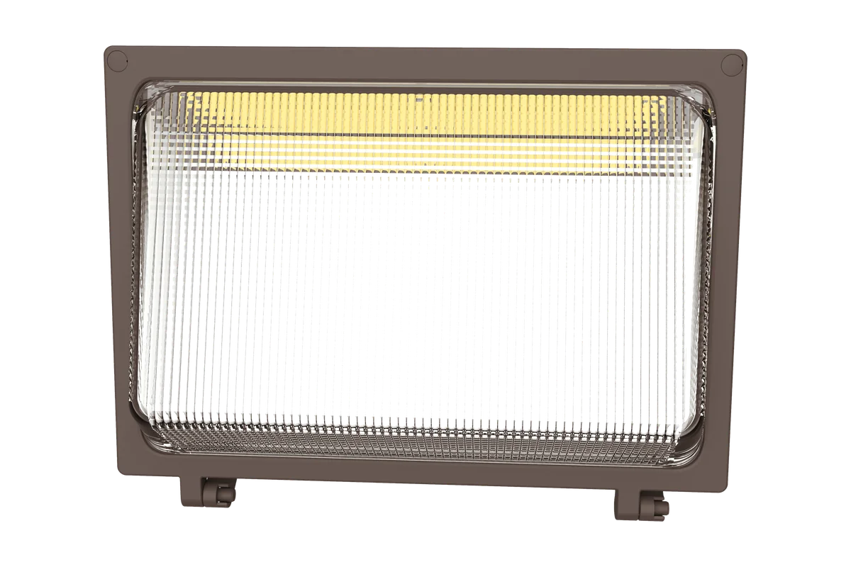 Guardian LED wall pack, Dark Bronze, front