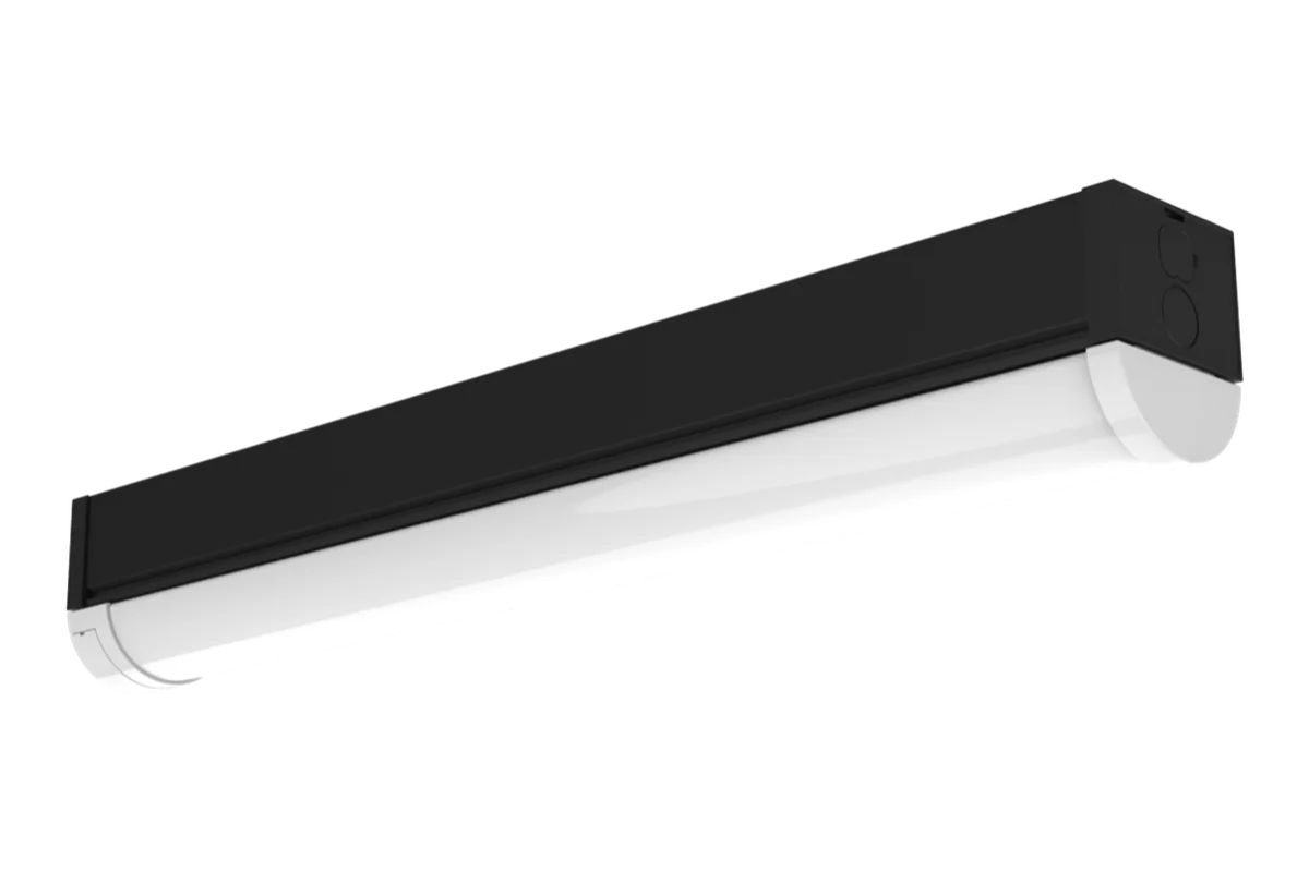 Hallmark LED linear strip, black housing (/B)