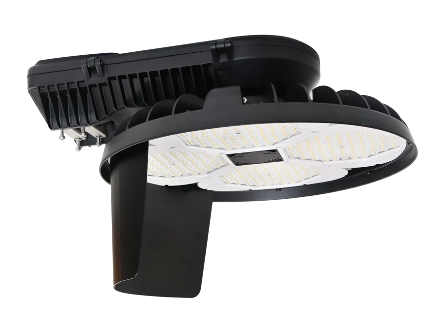 cityⒶRCH OmniMax-I — high-mast area / parking-lot luminaire with 165° optical rotation