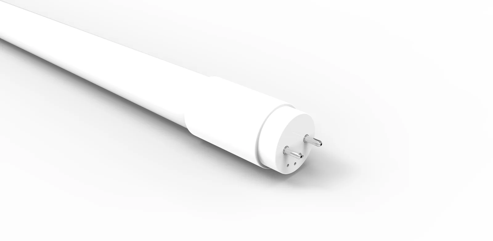 LT8F K5 T8 LED tube with a white end cap