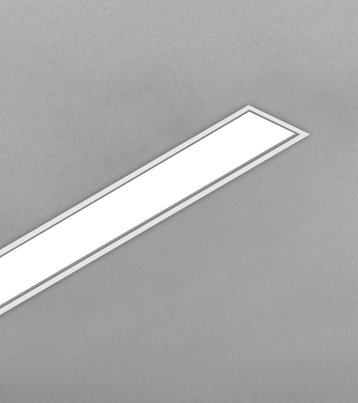 LUXA Luna · Recessed · Diffuser optic · ceiling-recessed with frosted face for flush architectural integration