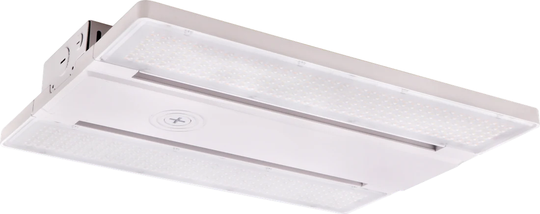 lamparⒶRCH Titan-II — round LED high-bay luminaire for parking garages and storage zones