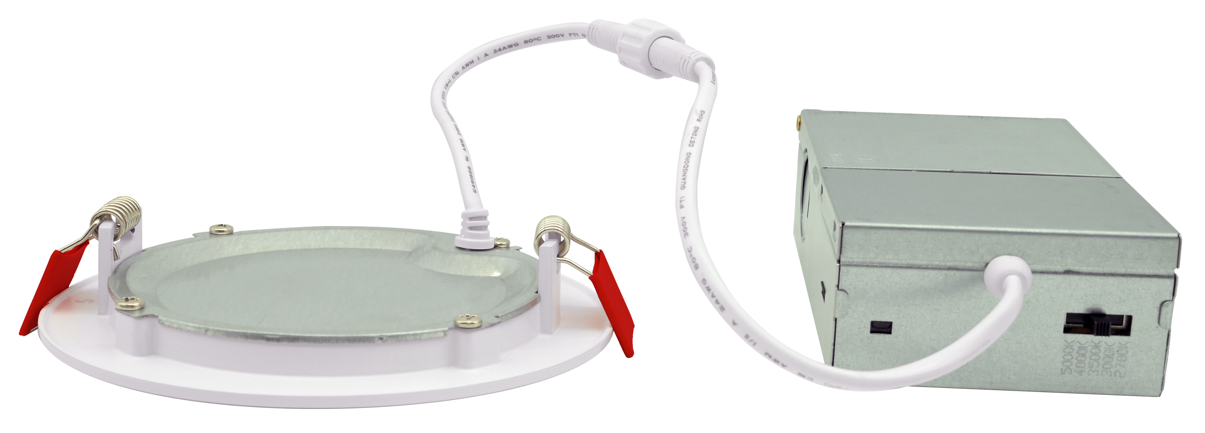 Radius-II T-Grid Installation Kit — drop-ceiling commercial install accessory available in 4″ and 6″ (LDRS-4R1/TGK and LDRS-6R1/TGK), lay-in to a 2×2 or 2×4 grid without cutting tile