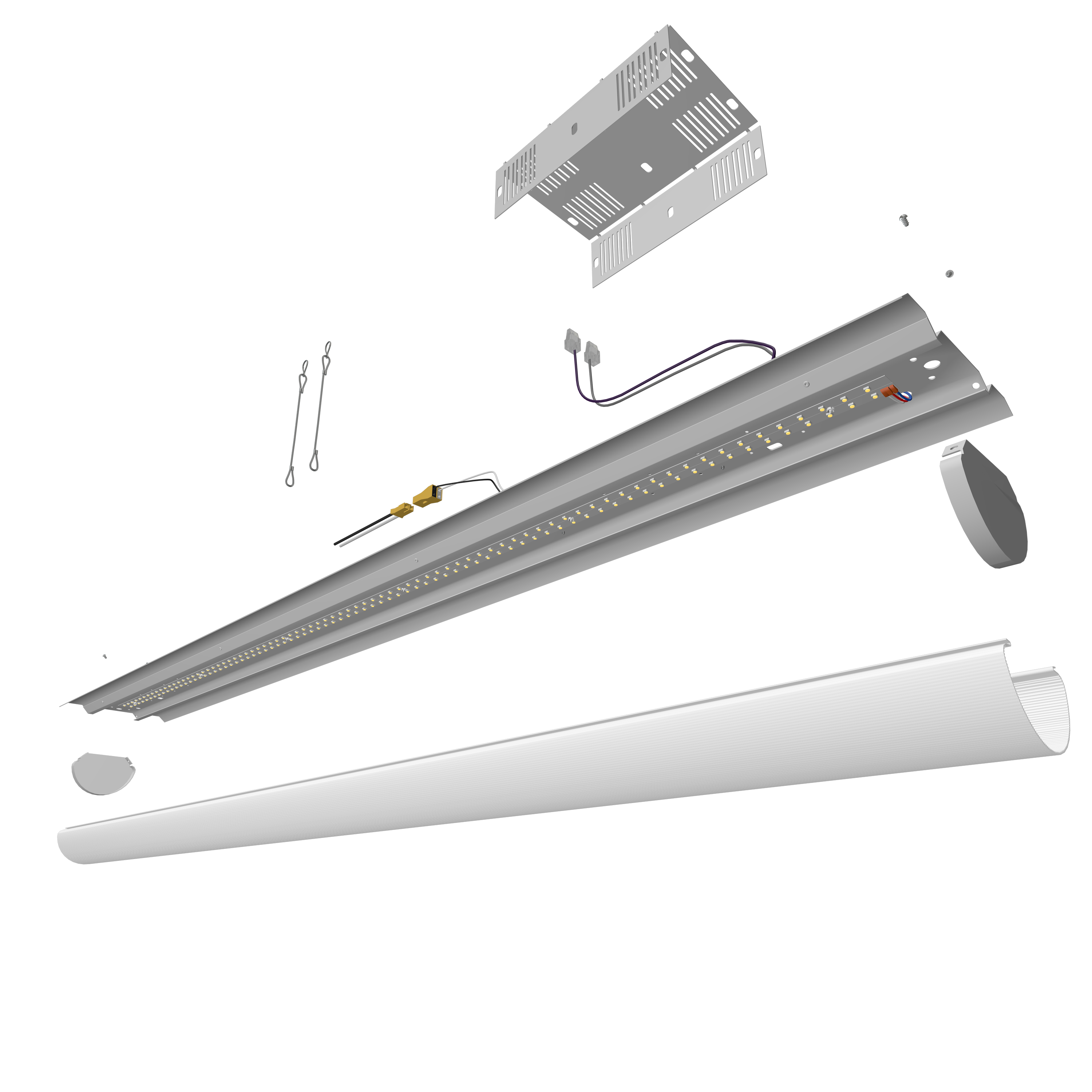 LLSR retroⒶRCH-L1 · 4FT PS3 strip retrofit · view 2