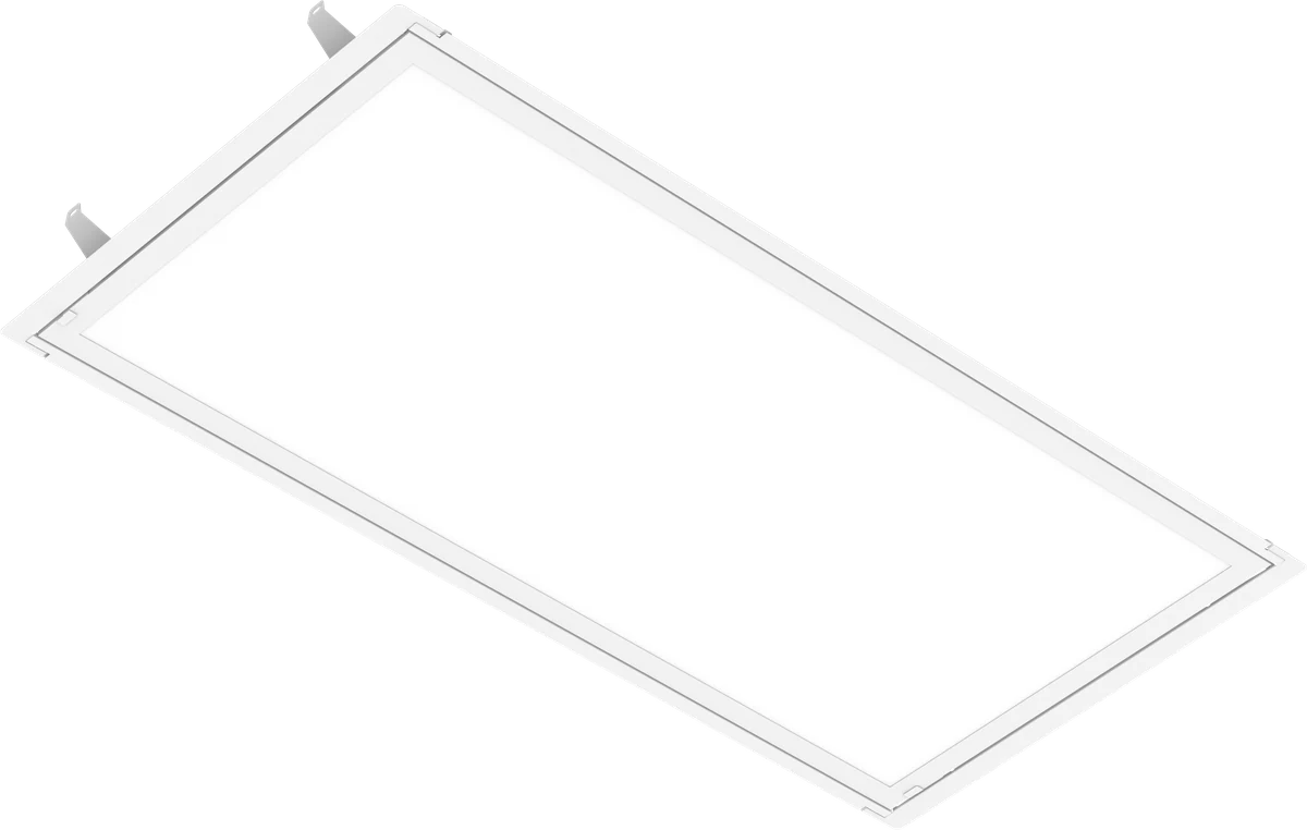 LBLR24 retroⒶRCH-P1 · 2×4 back-lit panel retrofit · 5,500 lm @ 44W · PMMA prismatic diffuser