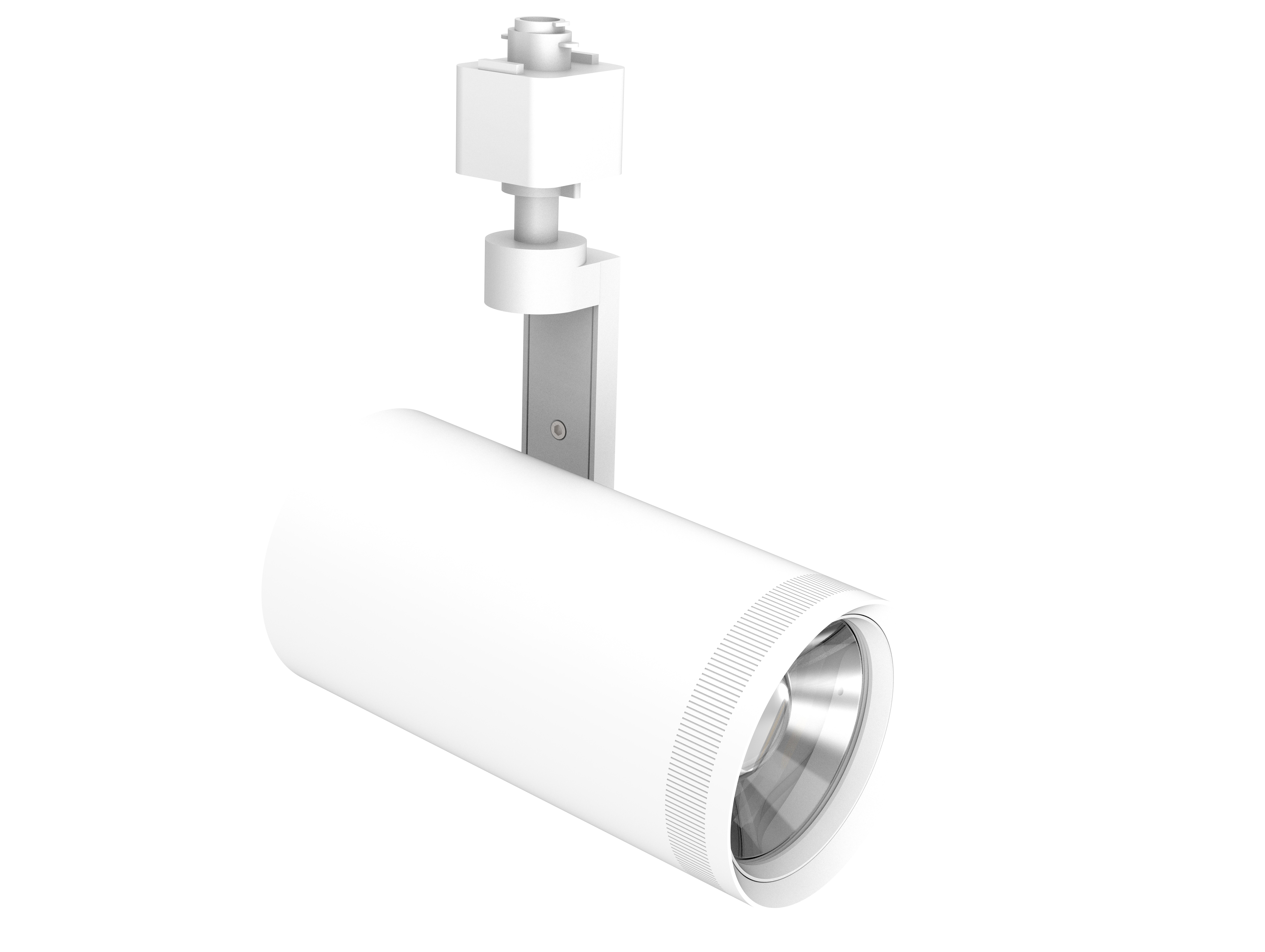 LTRK Trackstar — architectural track light for retail / lobby accent in spaces adjacent to Luxmark troffer ceilings
