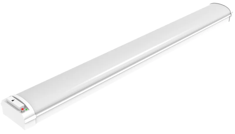 LWRL Waymark — commercial-grade linear stairwell / wraparound fixture in surface-mount profile